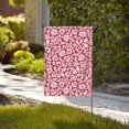 thumbnail image 4 of Easygdp Red Flowers Garden Flag Yard Flag Welcome Flag, Double-Sided, Weather Resistant for Outdoor Decor - 12.5"x18", 4 of 9