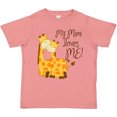 thumbnail image 3 of Inktastic My Mimi Loves Me Boys or Girls Toddler T-Shirt, 3 of 5