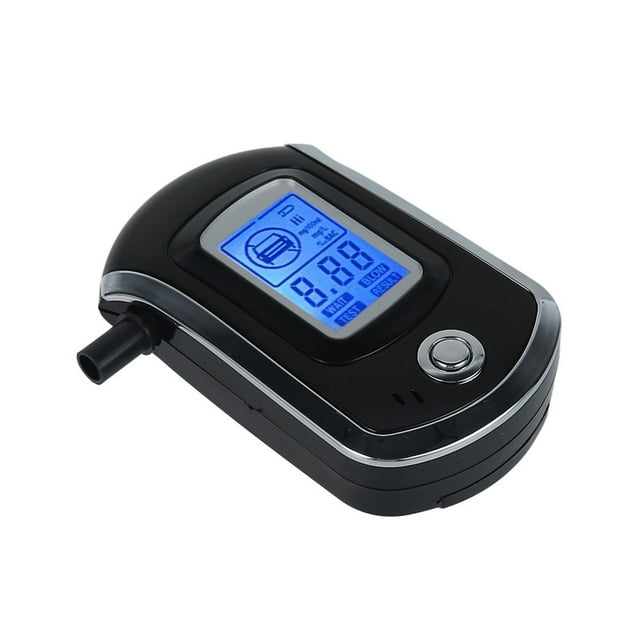 Digital Alcohol Detector Professional Alcohol LCD Display Accuracy Alcohol Tester Portable Alcohol Detector Accurate Analyzer