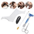 thumbnail image 3 of Beard Grooming Set, Complete Accessories Beard Shaping Tool Safe Use  for Barber Shop for Shave Off Facial Hair, 3 of 8