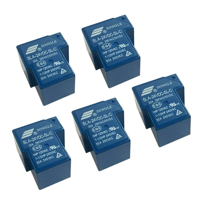 5pcs Auto Universal 24V DC 30A SLA-24VDC-C Montaje en de 6 Pines Yotijar Relé Songle de 24 V