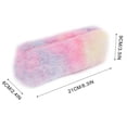 thumbnail image 2 of Plush Zipper Large Capacity Pencil Bag Stationery Case Winter Decorative Pencil Bag, 2 of 2