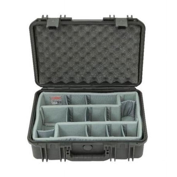 SKB 3I-1711-6DT iSeries 3i-1711-6 Case with Think Tank Designed Photo Dividers, Black