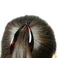 thumbnail image 2 of Peine para el pelo con pinza de plátano grande francesa, pinzas de plátano flexibles para el pelo grueso, soporte para cola de caballo, pinzas de plátano entrelazadas, 2 of 5