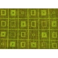 thumbnail image 1 of Ahgly Company Indoor Rectangle Abstract Yellow Modern Area Rugs, 3' x 5', 1 of 4