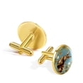 thumbnail image 3 of Rabbit Elegant Shirt Cufflinks Set Made of Stainless Steel for Formal Occasions, 3 of 6