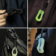 thumbnail image 4 of 20 Pcs Self Luminous Zipper Pulls, Zipper Puller Glow in the Dark Anti Lost for Outdoor Mountaineering Camping, 4 of 7