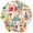 2A, variant on 35pcs-50pcs Tropical Stickers Fun Vacation Decals Summer Beach Stickers for Laptops Notebooks Suitcases
