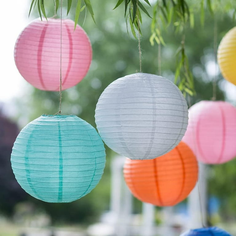 Chinese Style Paper Lanterns Set of 5 Suitable for Party Decoration
