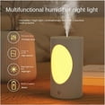 thumbnail image 2 of Small Humidifier, with Colorful LED Lights Diffuser Wireless Air Humidifier 20.29oz Large Capacity Portable Aroma, for Travel, & Small Rooms(White), 2 of 9