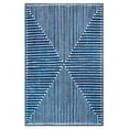 thumbnail image 6 of GLN Rugs Assos - Contemporary, Machine Washable Area Rug 6'x9' Turkish Blue Home Carpet, 6 of 9
