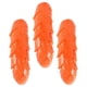 thumbnail image 3 of Artificial Food Model Faux Sausage Decorative Photography Prop Adults Restaurant Display 3Pcs Orange Cylindrical Shape PVC, 3 of 5