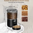 thumbnail image 4 of 4L Auto Cat Feeder Pet para Smart Dispensador de croquetas de alimentos cuenco de acero inoxidable, 4 of 12