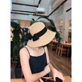 thumbnail image 4 of chapeau De Soleil Marron Pour Femme, Chapeau De Plage De 56 58 Cm De Large, 4 of 5