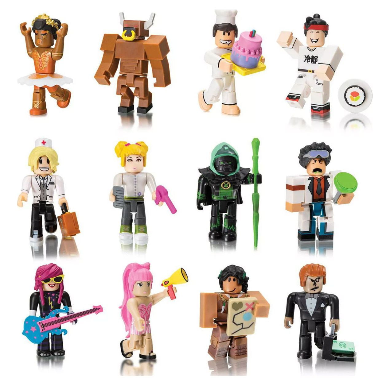 ROBLOX CELEBRITY COLLECTION Exclusive Action Figure 12-Pack Mix n Match  Series 4