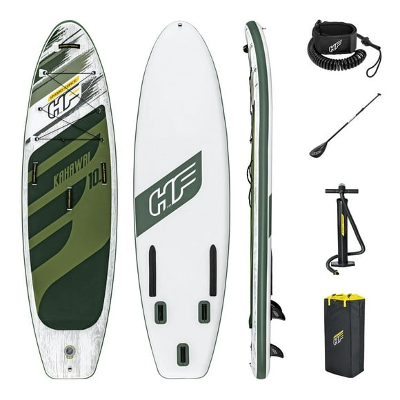Hydro-Force™ Kit paddle SUP gonflable Kahawai 3,10 m 3,1m x 86cm x 15cm, 3 ailerons