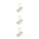 thumbnail image 1 of Wosthever Juego de soporte para cucharas de acero inoxidable con estante para tazones Organizador de cocina Palillos verticales Vajilla para el Type1 NO1, 1 of 1