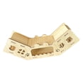 thumbnail image 3 of Milaget Wood Hamster Hideaway Burrow Tunnel Climbing Ramp Sturdy 11.8x2.5x4.7inch Multifunctional Multi Chamber Design with 3 Section, 3 of 9