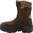 thumbnail image 3 of Rocky Men's 9" Blizzard Stalker Waterproof 1200g Insulated Boot Brown Mossy Oak Breakup - FQ0005452, 3 of 7