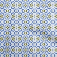 thumbnail image 1 of oneOone Cotton Flex Blue Fabric Mosaic Fabric For Sewing Printed Craft Fabric By The Yard 40 Inch Wide, 1 of 6
