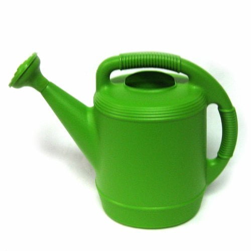 2 Gal Plastic Watering Can, Spicy Lime by Missry Associates