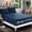 Navy, variant on Elegant Comfort King Fitted Sheet Only, 18" Deep Pocket Soft Microfiber, Wrinkle Free Bed Sheets, Gray