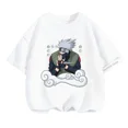thumbnail image 4 of Camiseta de moda Kakashi, ropa para niños de Naruto, ropa para niños y niñas, Yuzhi Bo Sasuke, ropa infantil de dibujos animados, camiseta gráfica informal de Sonic, 4 of 5