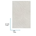 thumbnail image 6 of Livabliss Outdoor Rugs, 2x3 Greenwich Modern Beige Area Rug for Patio, Porch, Deck, Backyard, Waterproof Indoor Outdoor Carpet (1'11" x 2'11"), 6 of 6