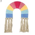 thumbnail image 2 of Decoración hogareña Gwong Rainbow Tapices Colgante Fotos Naturales Fotos Portátil Mano Portátil Arco Irbow Decoración Tejido para niños Habitación Gwong 21069926, 2 of 6