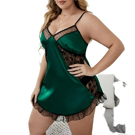 

Floral Babydolls Plus Size Sexy Lingerie Women s Multicolor