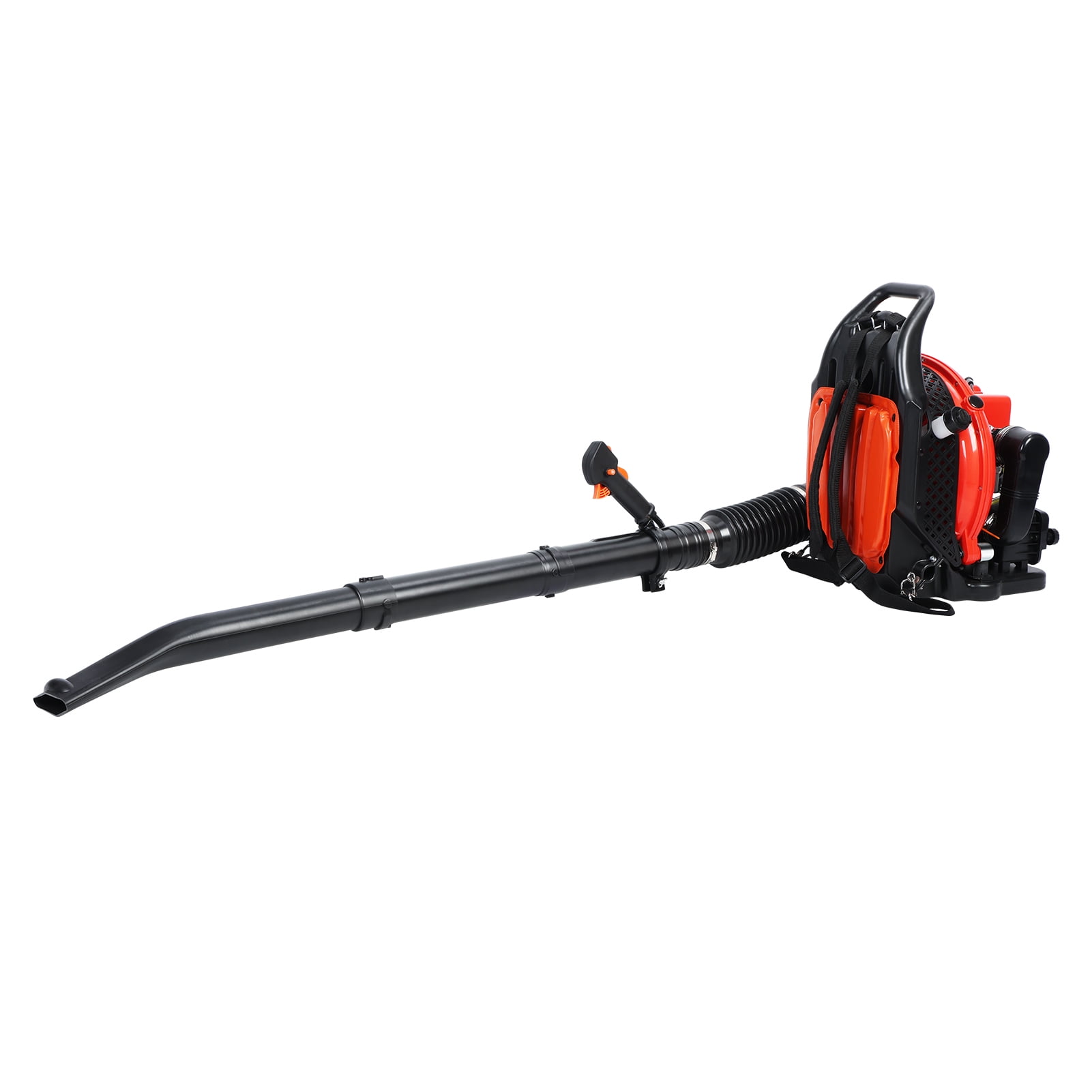 Xssm Leaf Blower, 63CC Gas Powered Backpack Leaf Blower, 665CFM 2-Stroke Snow Blower for Lawn Care Yard Dust Debris (Red)