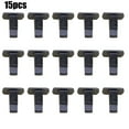 thumbnail image 3 of 15PCS Black Nylon Rocker Moulding Retainer OEM# 51711496621 For BMW Mini Cooper, 3 of 6