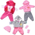 thumbnail image 1 of Set de ropa para muñecas UNICORN ELEMENT, 9 piezas, 40-45 cm, con accesorios, 1 of 8