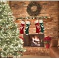 thumbnail image 4 of calcetines Medias navideñas, Medias navideñas con patrón de renos de punto Tradit, 4 of 5