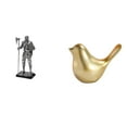 thumbnail image 1 of Figura Decorativa De Pájaro Dorado, Figura De Animal, Adorno De Mesa, Escultura Moderna Para Decoración Del Hogar, Para Entrada, Chimenea, Dormitorio, Escritorio, Oficina, Repisa, Sala De, 1 of 8