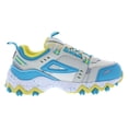 thumbnail image 2 of Fila Oakmont Tr Girls Shoes Size 3, Color: Cream/Blue, 2 of 5