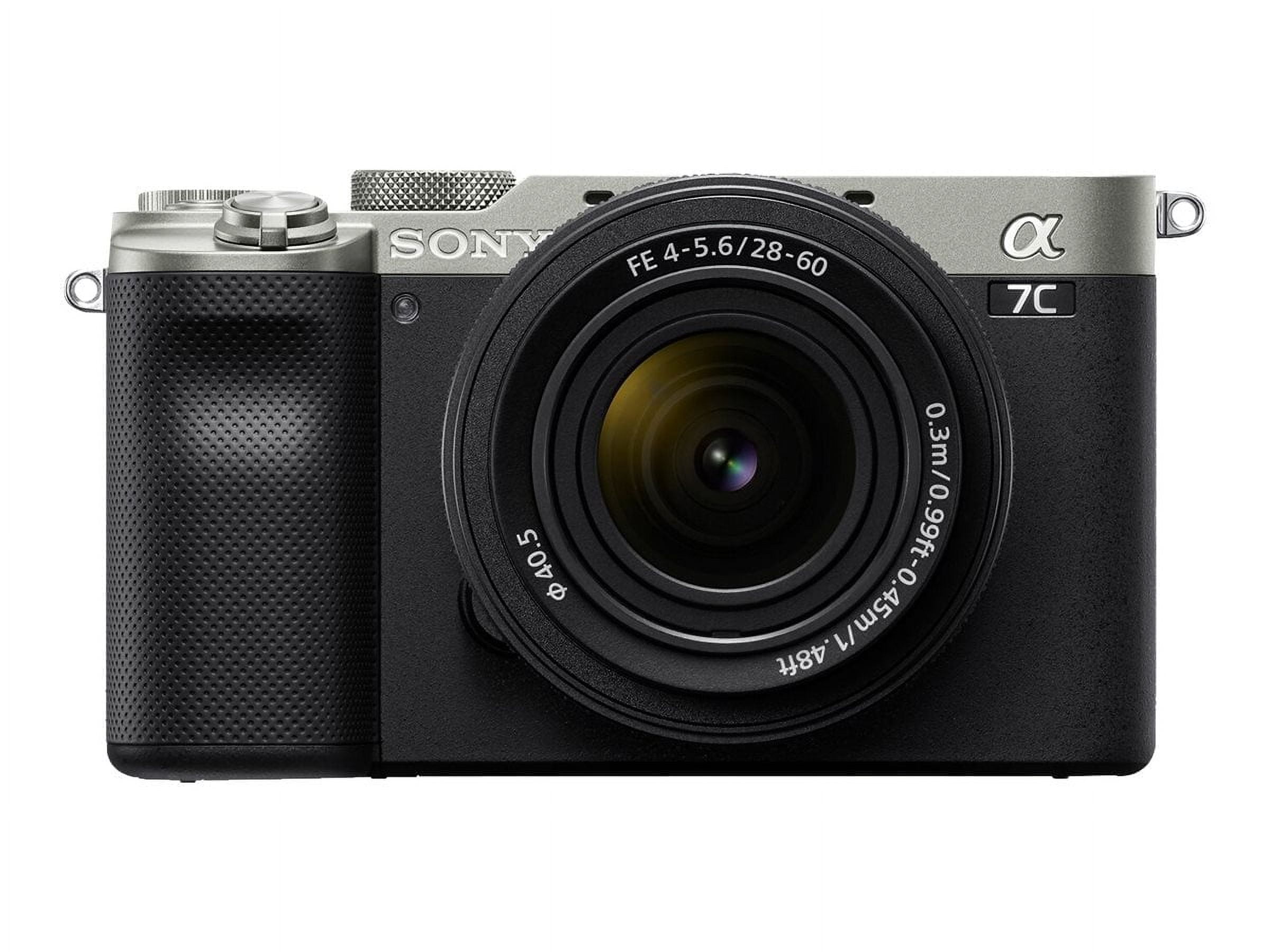 Sony Alpha a7C Compact Mirrorless Digital Camera (Body Only, Black