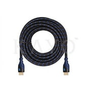 4K HDMI Cable,KAYO High Speed HDMI2.0 Cable CL3 Rated(in-Wall Installation) Supports Full 4K@60Hz,UHD,3D,2160p,Ethernet,ARC,Blu-Ray,PS3,PS4,Xbox,Free Cable Tie,Blue Black (40FT -1PK)