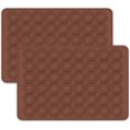thumbnail image 1 of Paquete de 2 tapetes de silicona antiadherentes para hornear macarrones, 1 of 5