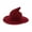 Adult Maroon, variant on Witch Hat Creative Spire Design Solid Wide Brim Adult/Kids Hat