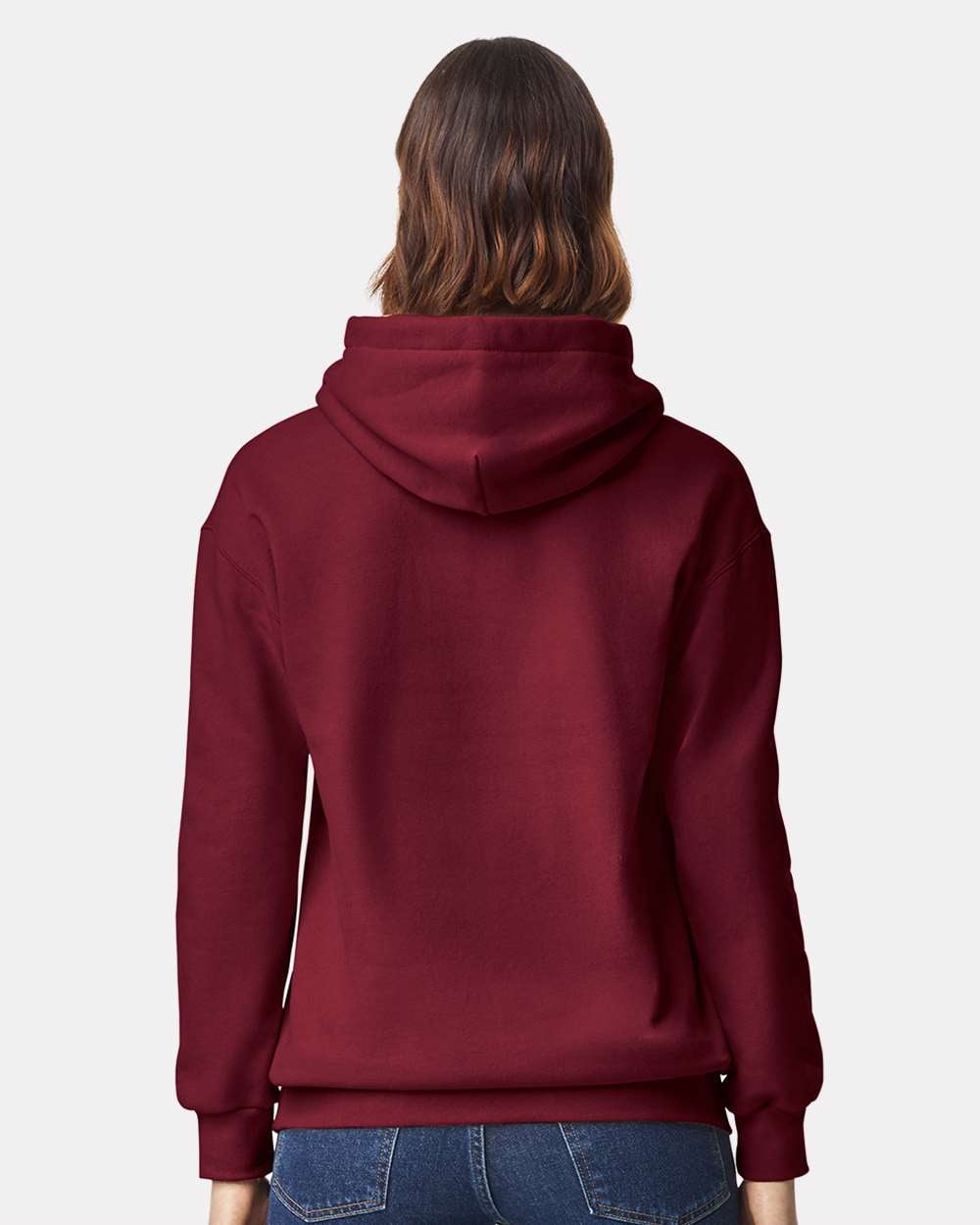 Gildan 19500 Hammer™ Maxweight Hooded Sweatshirt-Garnet-4XL