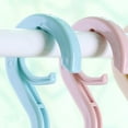 thumbnail image 4 of Hi,Fancy Plastic Clothes Hanger Coat Hanger Laundry Storage Drying Hanger with 8 Clips, 4 of 9