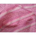 thumbnail image 4 of oneOone Silk Tabby Fabric Leaves & Chevron Block Print Sewing Fabric BTY 42 Inch Wide, 4 of 4
