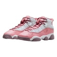 thumbnail image 3 of NIke Big Kids 6 Rings Basketball Shoes,Coral Chalk/White/Desert Berry,6.5, 3 of 4