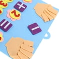 thumbnail image 3 of Early Educational Toy Felt Math Board Digital Board Toy Number Cognitive Toy Kids Plaything, 3 of 9