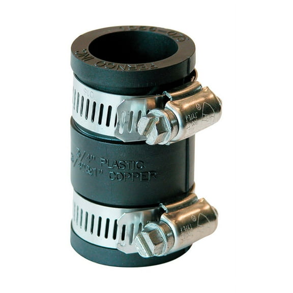 Fernco 3/4 In. DWV PVC Coupling P1056-075
