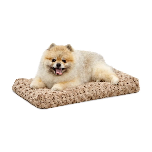 Cama para Mascotas MidWest Quiet Time Deluxe Tostado en Espiral
