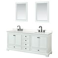 thumbnail image 6 of Wyndham Collection Wcs202080d-Qtz-Us3m24 Deborah 80" Free Standing Double Basin Vanity Set, 6 of 7
