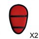 thumbnail image 1 of 2 Almohadillas Universales Para La Entrepierna Del Asiento Del Coche Del Cochecito De Bebé, Color Rojo, 1 of 10
