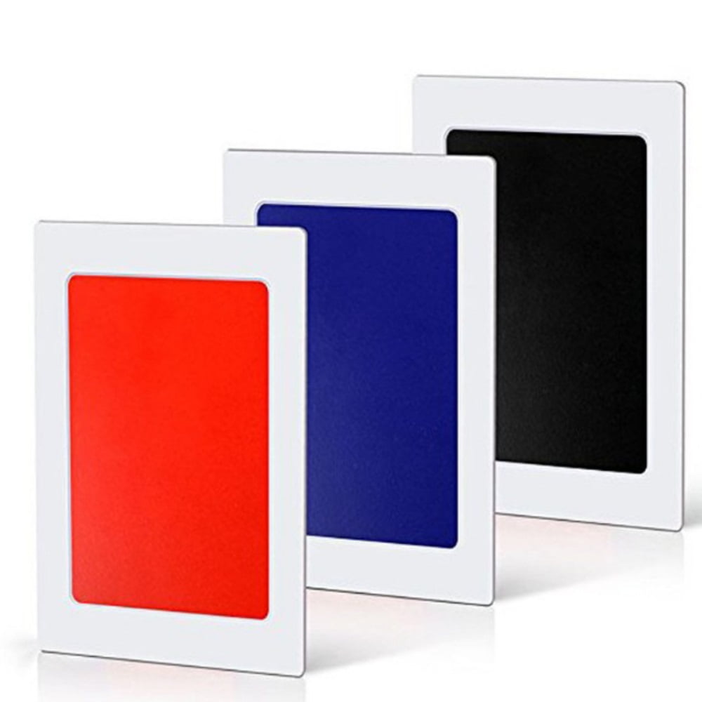 PEACNNG Newborn Baby DIY Hand And Footprint Kit Ink Pads Photo Frame